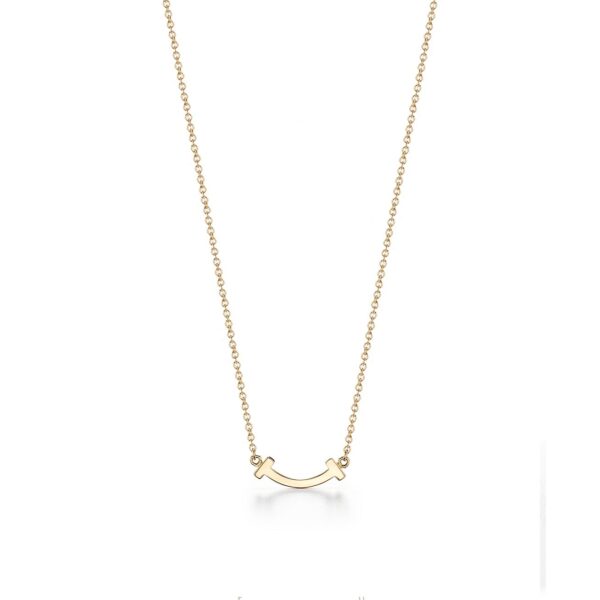 Toxse T Small Diamond Pendant Necklace - Image 2