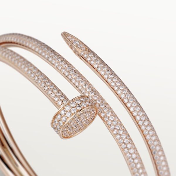 Toxse Juste Un Clou Full Diamonds Bangle Bracelet - Image 4