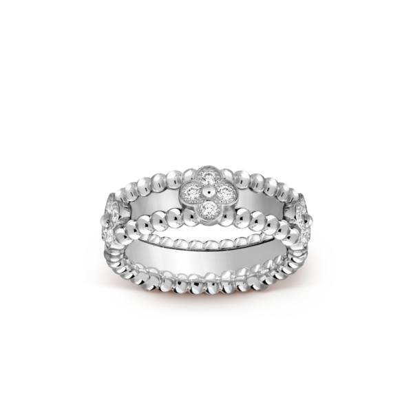 Toxse Wide Clovers Perlée Ring - Image 13