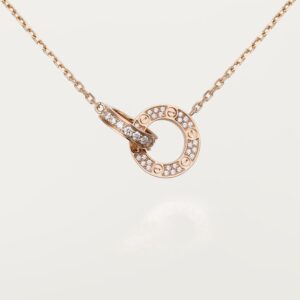 Toxse Love Diamonds Necklace Pavé