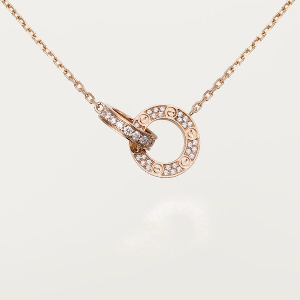 Toxse Love Diamonds Necklace Pavé