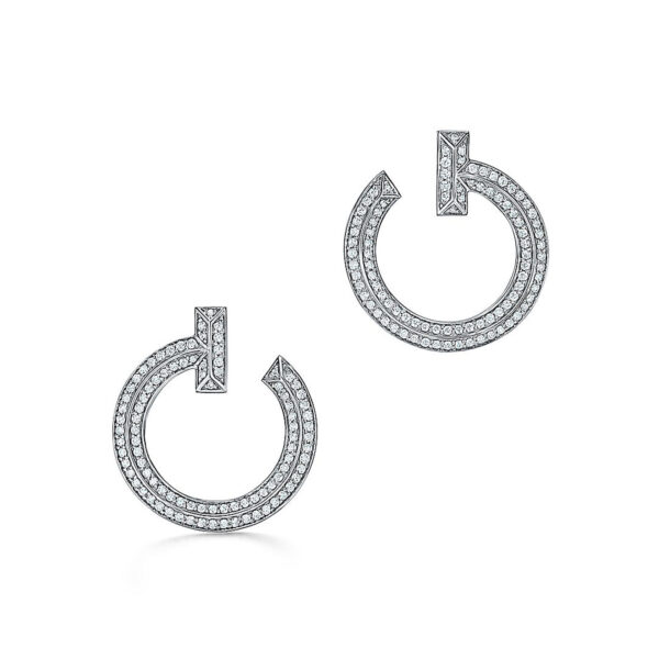 Toxse T T1 Open Hoop Earrings