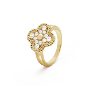 Toxse Vintage Alhambra Diamonds Ring