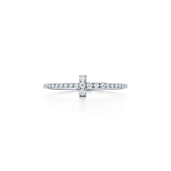 Toxse T Diamond Wire Band Ring - Image 10