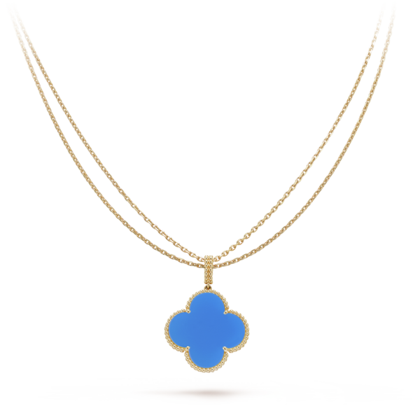 Toxse Magic Alhambra Agate Clover Necklace - Image 4