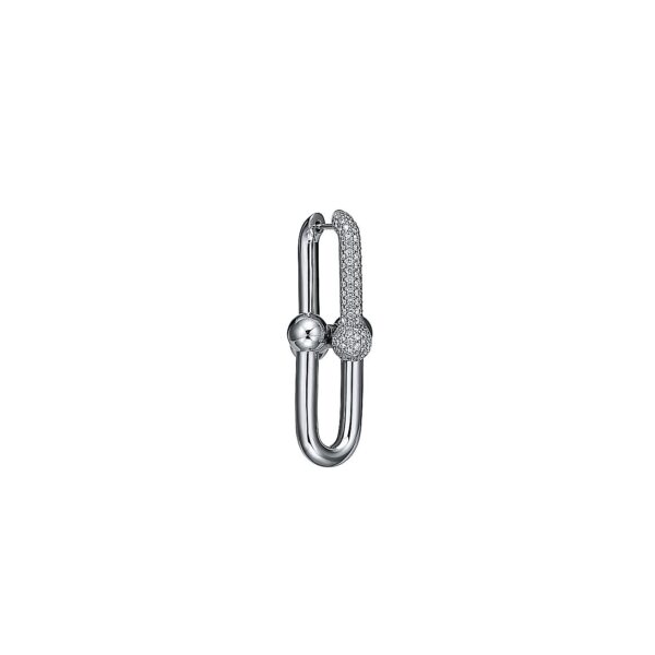 Toxse HardWear Large Link Pave Diamonds Earrings - Image 9