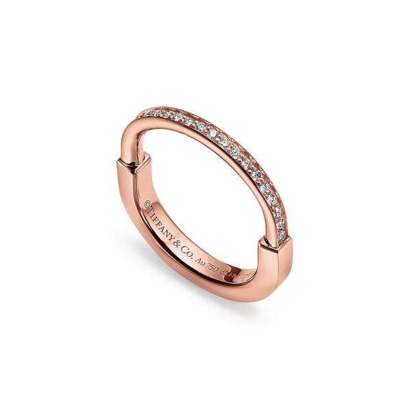 Toxse Lock Diamonds Yellow Gold Ring - Image 7