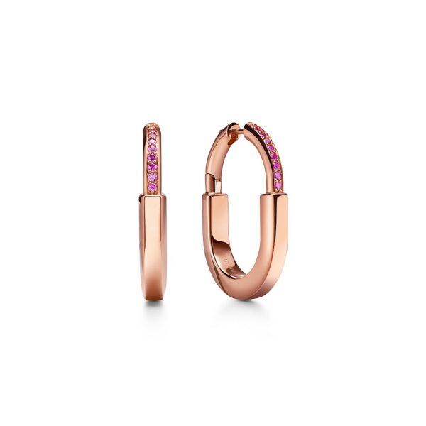 Toxse Lock ROSÉ Edition Medium Earrings