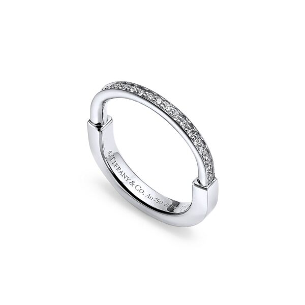 Toxse Lock Diamonds Yellow Gold Ring - Image 6