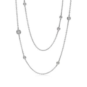 Toxse Elsa Peretti Diamonds By The Yard Necklace