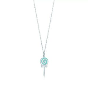 Toxse Lollipop Charm Chain Necklace