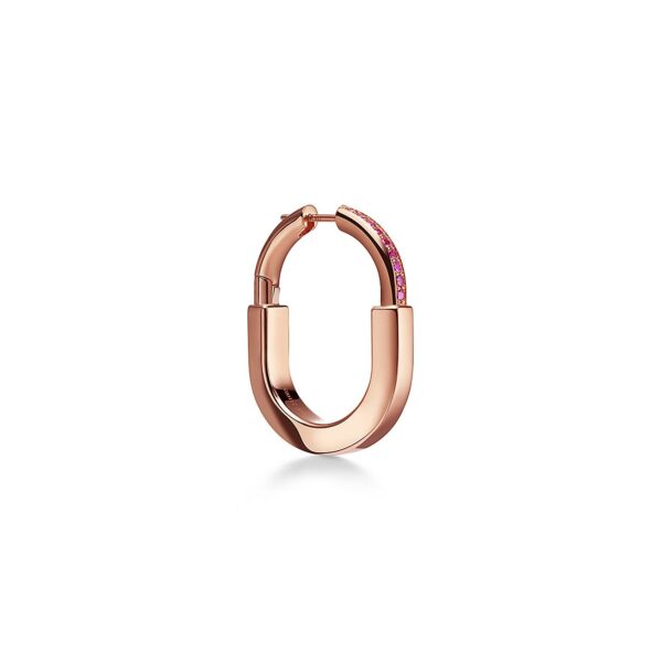 Toxse Lock ROSÉ Edition Medium Earrings - Image 2