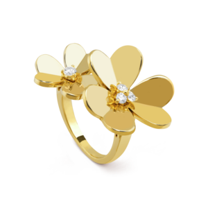 Toxse Diamond Frivole Between The Finger Ring