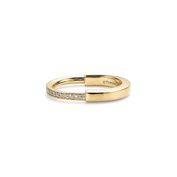 Toxse Lock Diamonds Yellow Gold Ring - Image 4