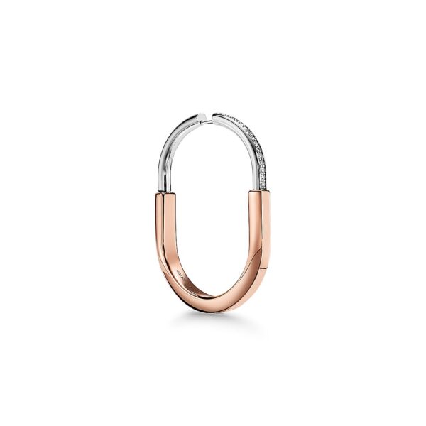 Toxse T Lock Diamond Earrings - Image 7