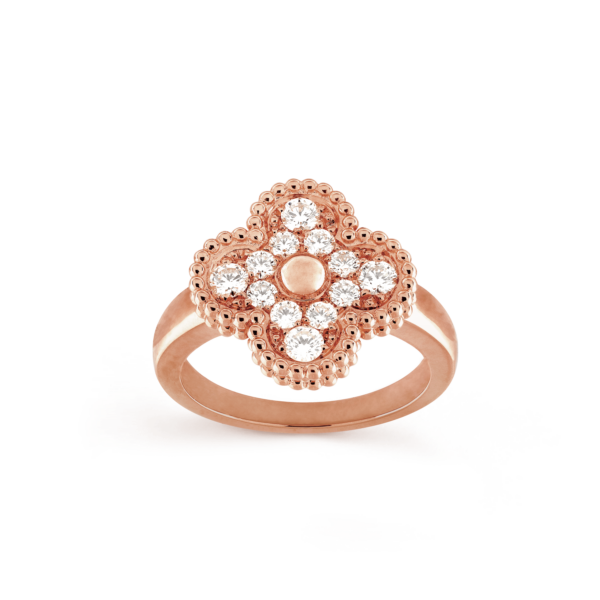 Toxse Vintage Alhambra Diamonds Ring - Image 11