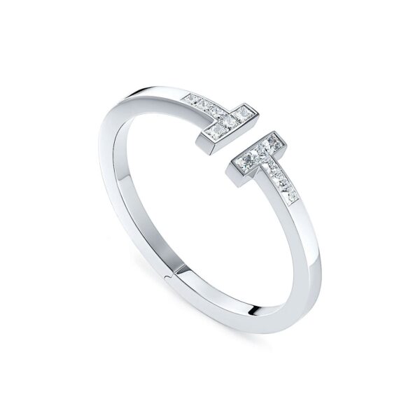 Toxse T Diamond Open Square Bracelet - Image 11