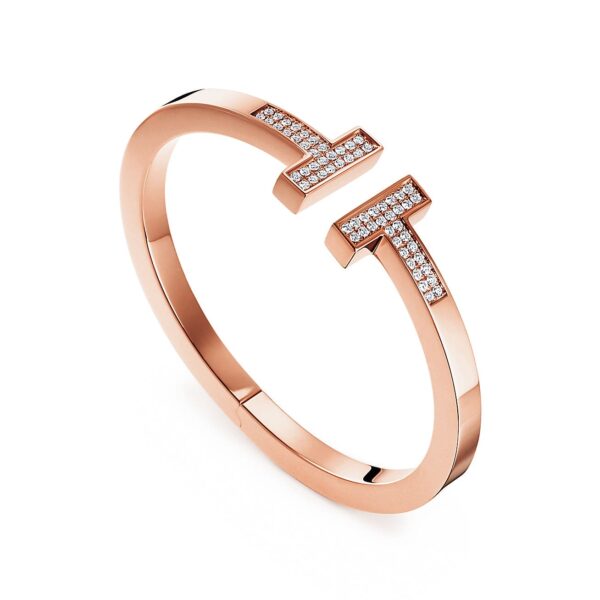 Toxse T Diamond Open Square Bracelet - Image 12