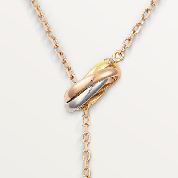 Toxse Trinity Diamond Circles Pendant Necklace - Image 5