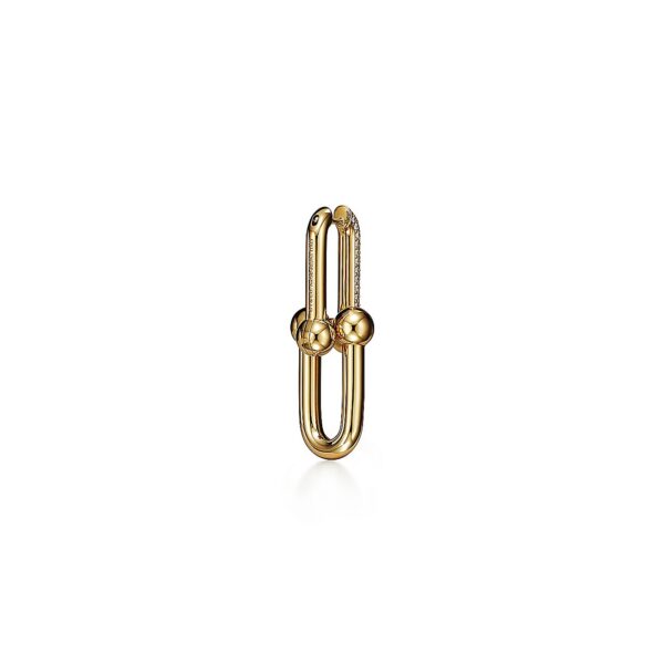 Toxse HardWear Large Link Pave Diamonds Earrings - Image 7