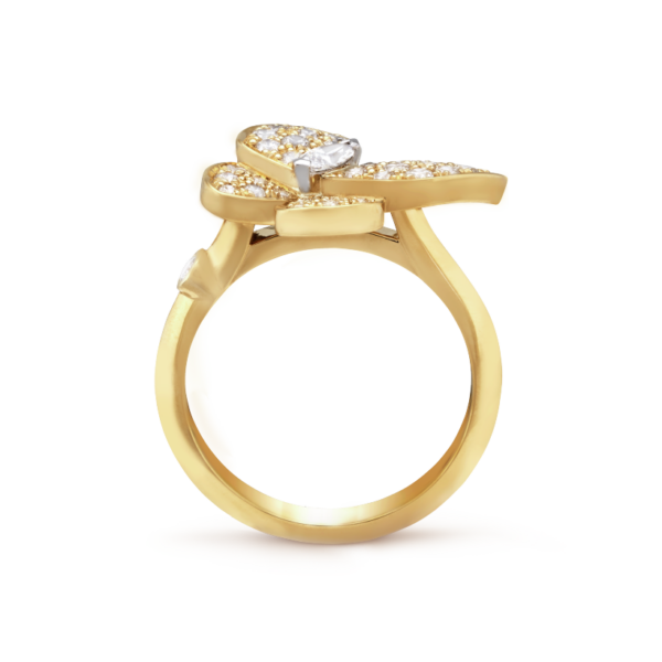 Toxse Two Butterfly Ring - Image 4