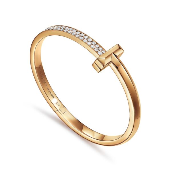 Toxse T1 Wide Diamond Hinged Bracelet - Image 7