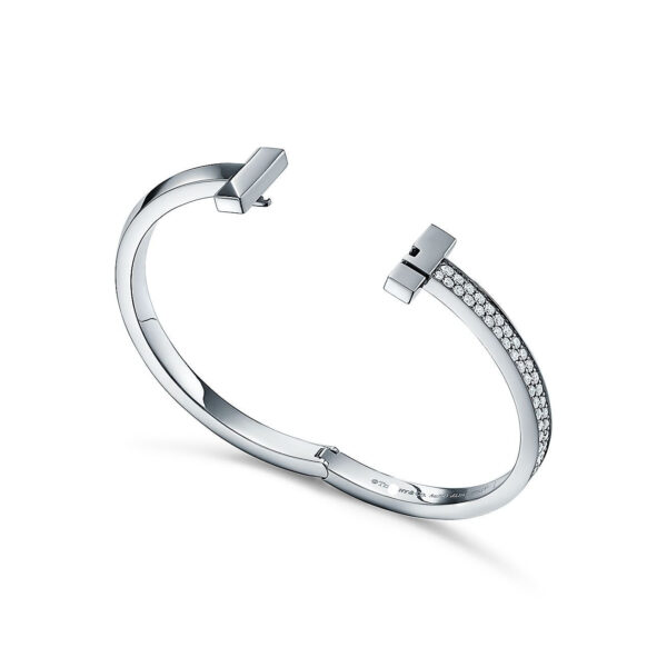Toxse T1 Wide Diamond Hinged Bracelet - Image 16