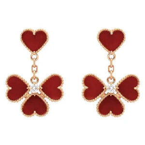 Toxse Sweet Clover Carnelian Earrings