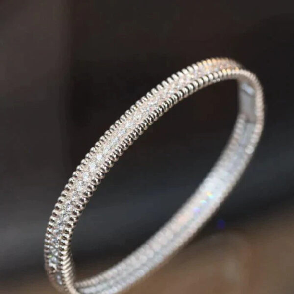 Toxse Perlee Diamonds Bracelet 1 Row - Image 9