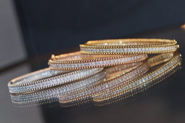 Toxse Perlee Diamonds Bracelet 1 Row - Image 6
