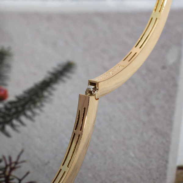 Toxse Serpenti Bracelet Pink Gold Diamond Double Snake - Image 6