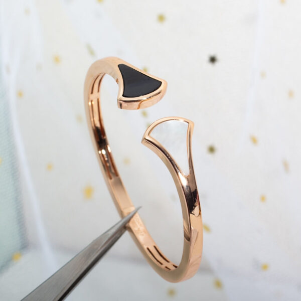 Toxse Dream Bracelet Open Pink Gold Mop Diamond - Image 2