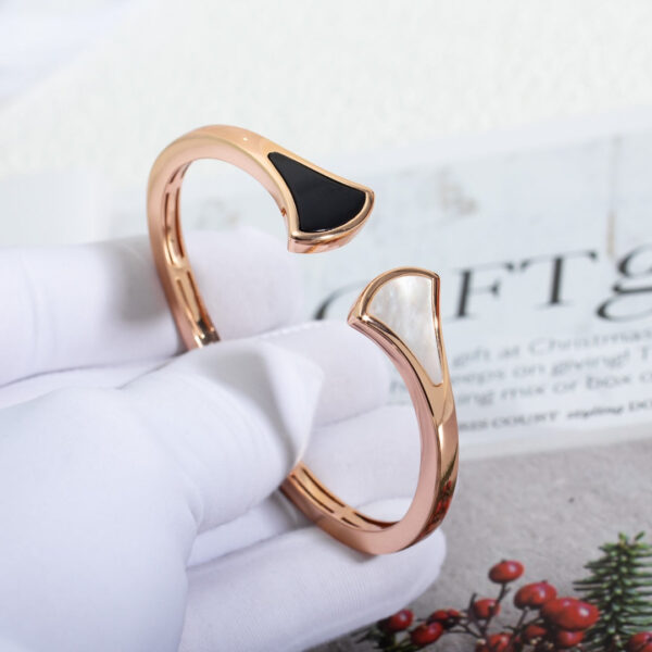 Toxse Dream Bracelet Open Pink Gold Mop Diamond - Image 3