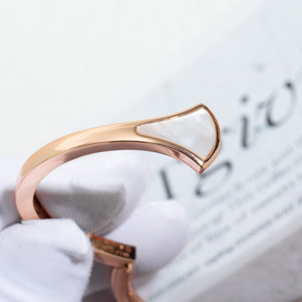 Toxse Dream Bracelet Open Pink Gold Mop Diamond - Image 6