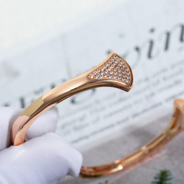 Toxse Dream Bracelet Open Pink Gold Mop Diamond - Image 6