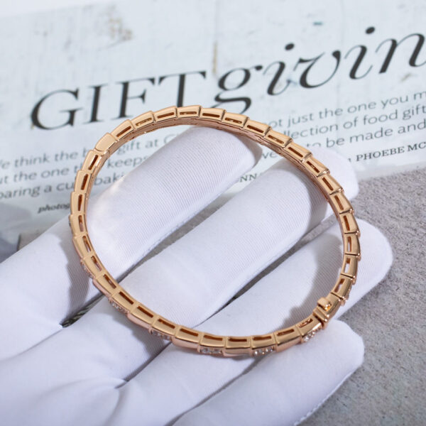 Toxse Serpenti Bracelet Pink Gold Diamond - Image 7