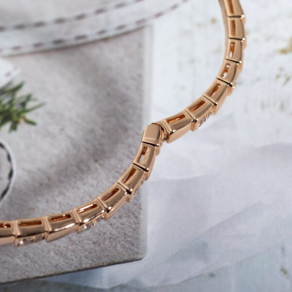 Toxse Serpenti Bracelet Pink Gold Diamond - Image 8
