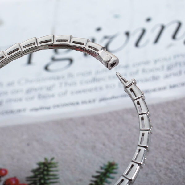 Toxse Serpenti Bracelet Silver Diamond - Image 4
