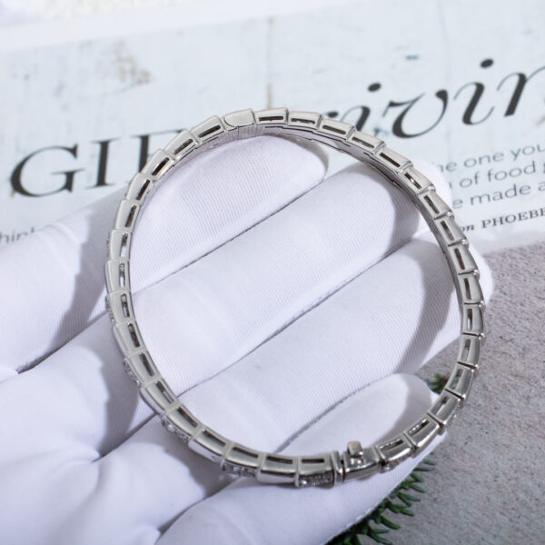 Toxse Serpenti Bracelet Silver Diamond - Image 6