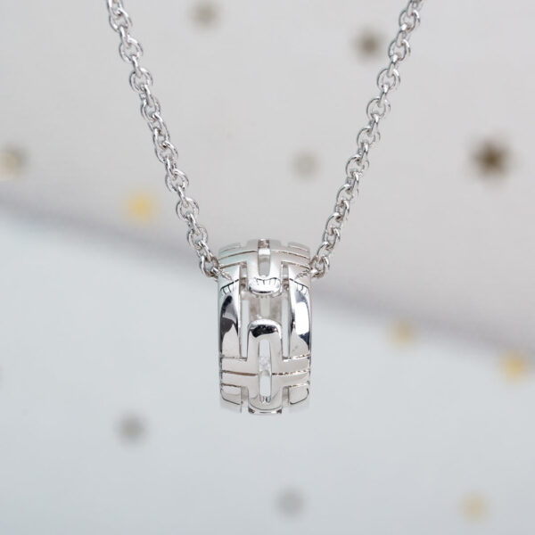 Toxse Parentesi Necklace Silver - Image 2