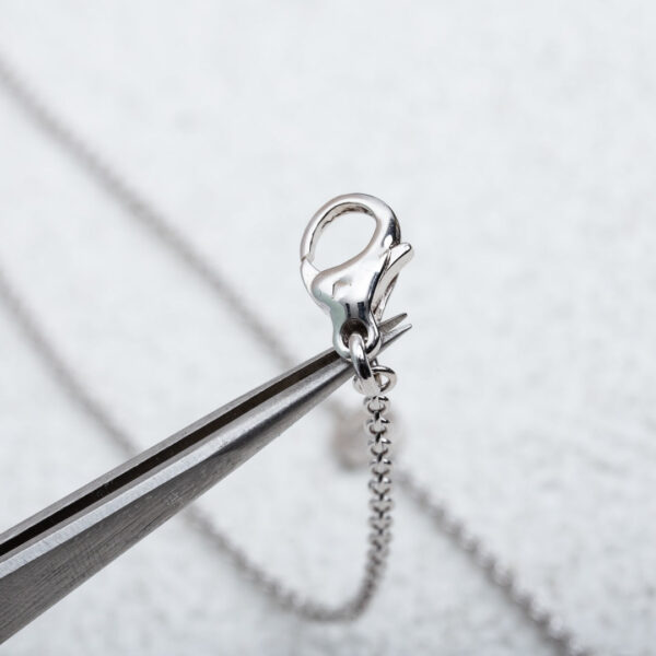 Toxse Parentesi Necklace Silver - Image 6