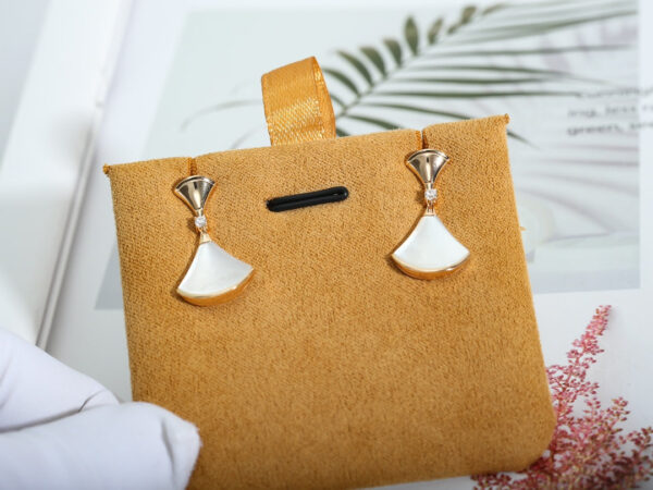 Toxse Dream Mop Pink Gold Earrings - Image 3