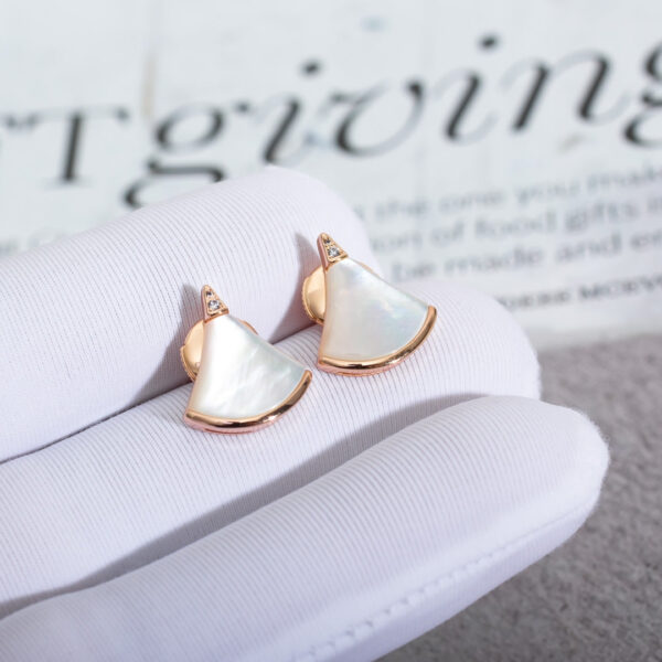 Toxse Divas Dream Earrings Pink Gold - Image 5