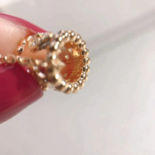 Toxse Perlee Pedant Pink Gold Necklace - Image 7