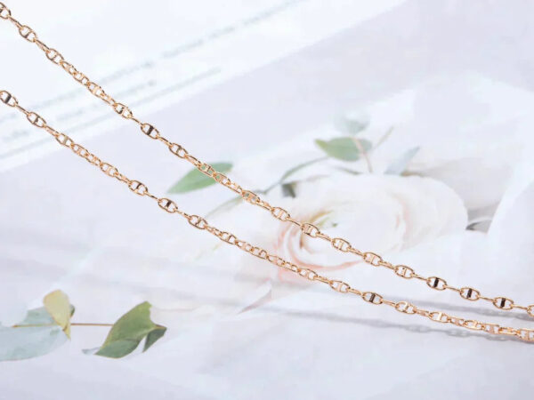 Toxse Echapee Necklace Pink Gold - Image 3