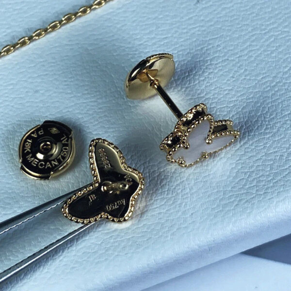 Toxse Sweet Butterfly Earstuds Gold Mop - Image 8