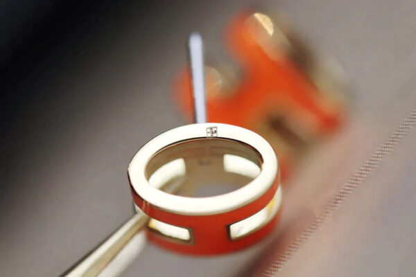 Toxse Mini Pop H Earrings Orange - Image 6