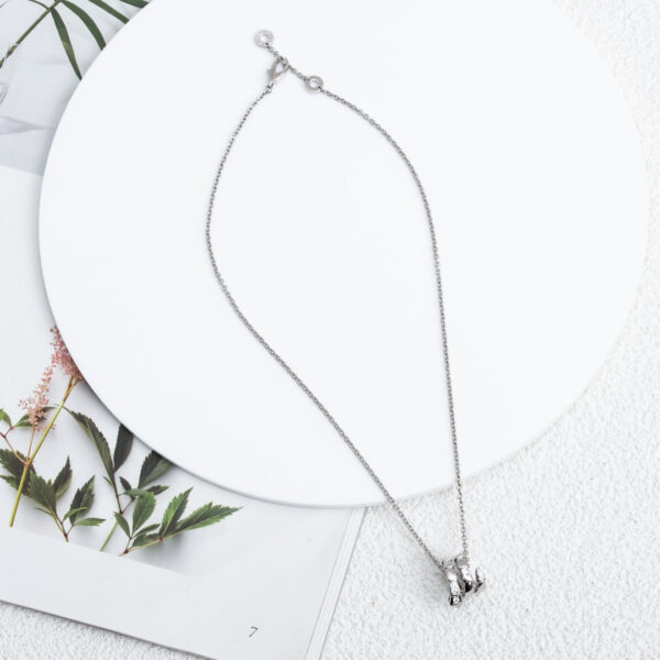 Toxse Serpenti Silver Necklace Diamond - Image 4