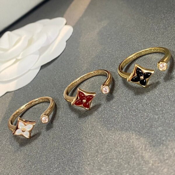 Toxse Star 1 Diamond Open Ring - Image 3