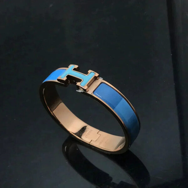 Toxse H Bracelet Blue Rainbow Ceramic - Image 4